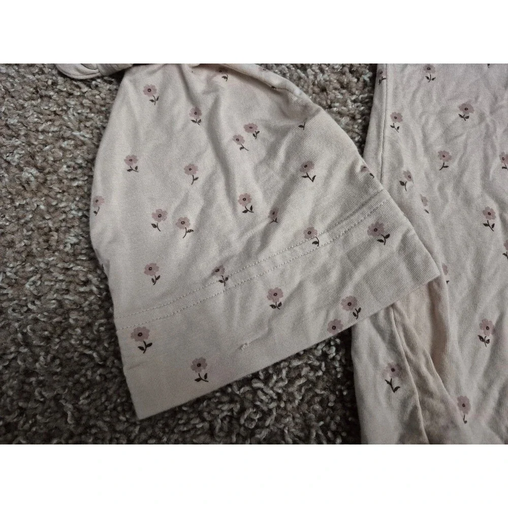 Quincy Mae gown and hat size 3-6 months